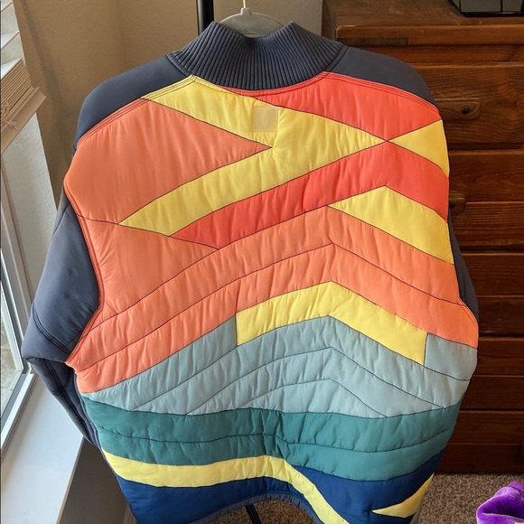 Free People Chevron Puffer Jacket - Picture 2 of 5